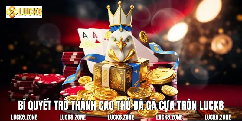 Bí quyết trở thành cao thủ đá gà cựa tròn Luck8